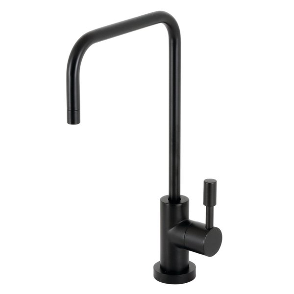 Kingston Brass SingleHandle Water Filtration Faucet, Matte Black KS6190DL